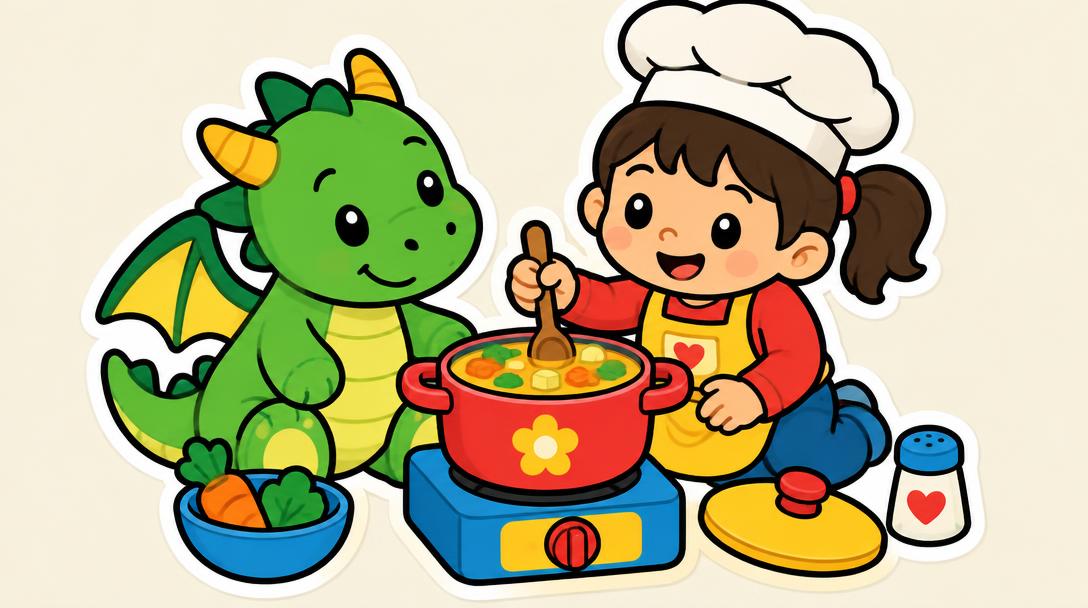 Drachensuppe kochen
